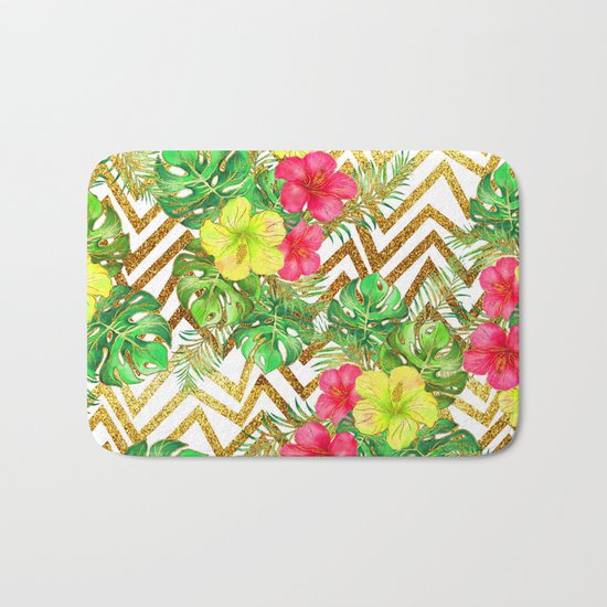 Summer Glitter #5 Bath Mat