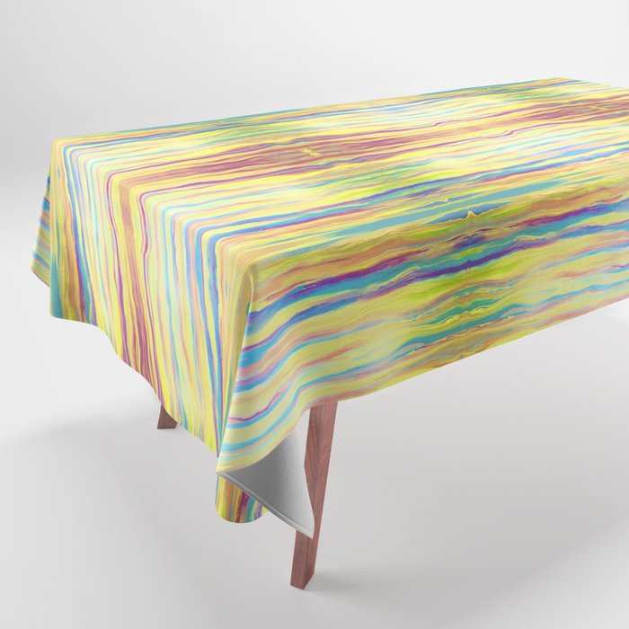 Color Mix Yellow Tablecloth