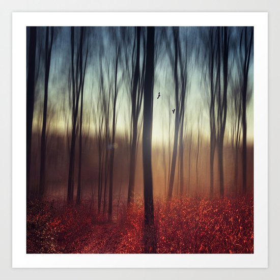 Crying Lights Art Print