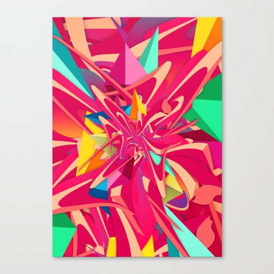 Explosion #1 Canvas Print