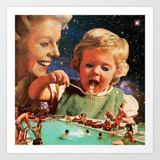 Eat Up Art Print