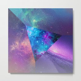 Galaxy Collage Metal Print