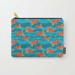 Swimming Goldfish Carry-All Pouch