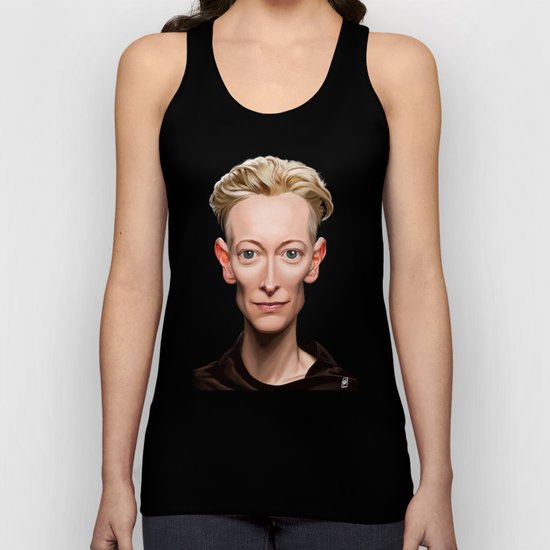 Celebrity Sunday ~ Tilda Swinton Unisex Tank Top