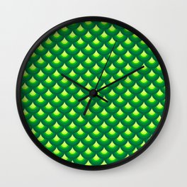 Dragon's Green Armor Wall Clock