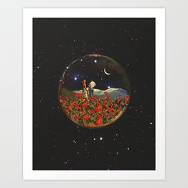 Love Bubble Art Print