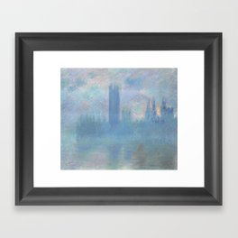 Houses of Parliament, London Framed Art Print
