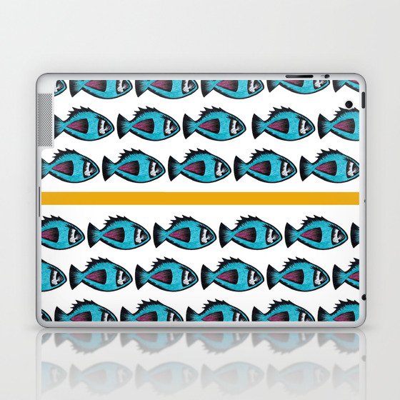 Fishie Fish Laptop & iPad Skin