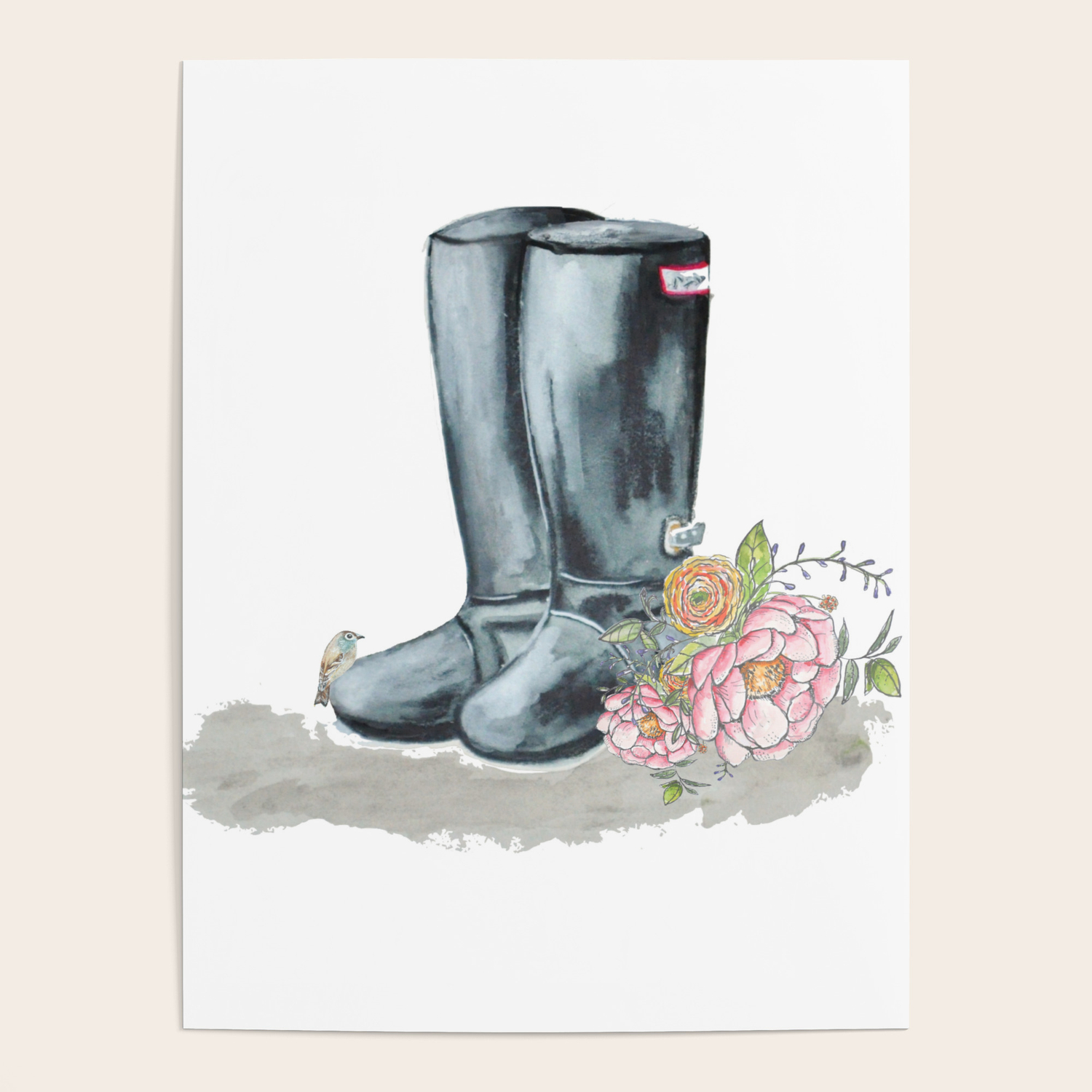 spring rain boots