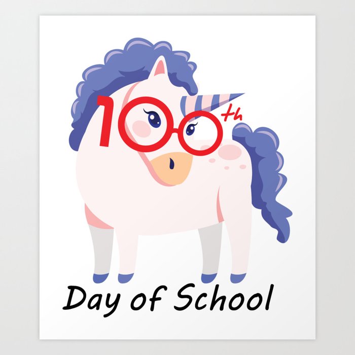unicorn 100 days of school