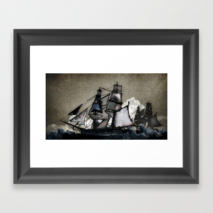 The Tightrope Framed Art Print