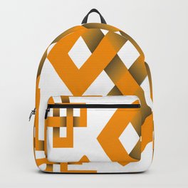 interlaced geometric pattern design  Backpack