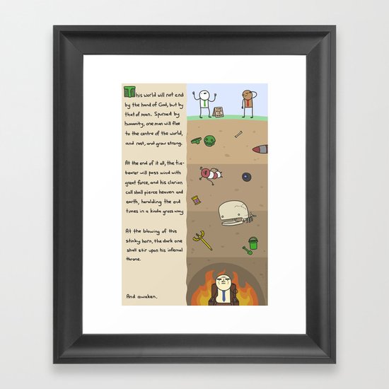 Antics #237 - reign of jeff: part 1 Framed Art Print