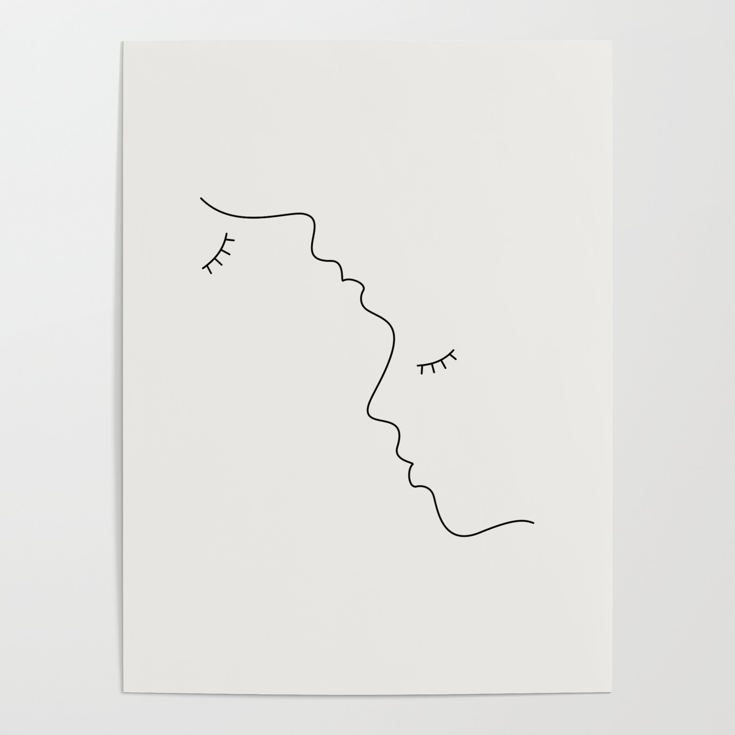 Neck kiss Poster by wuukasch | Society6 Neck kiss Poster by wuukasch | Society6