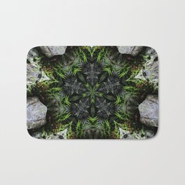 Kaleidoscope - Fern and Rock Bath Mat