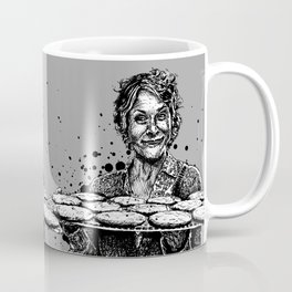 Carol's Got Cookies! From the Walking Dead. Melissa McBride in comic book form. Coffee Mug
