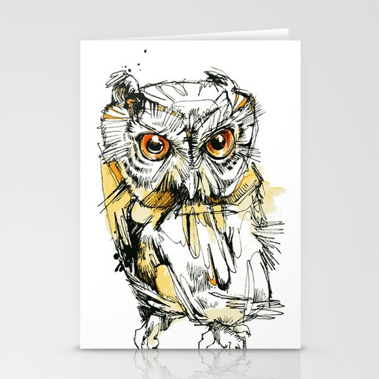 Little Screech Stationery Cards