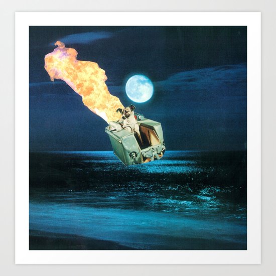poor poor charlie Art Print