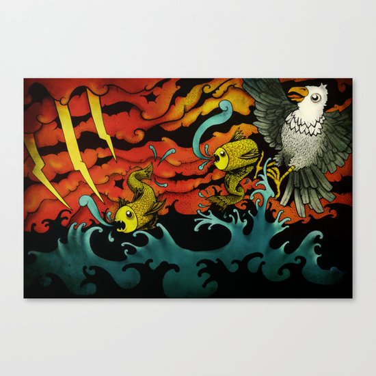 Sushi Canvas Print