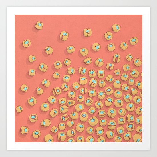 microrobots Art Print