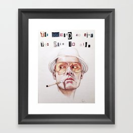 Too Weird to Live, Too Rare to Die, Part 2 Framed Art Print