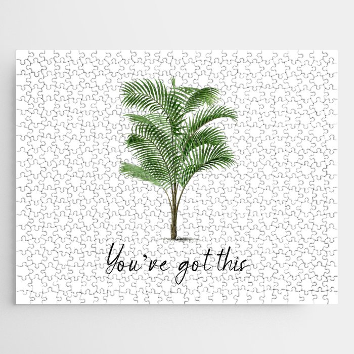 Motivational Palm Tree Series 1 - You've got this Jigsaw Puzzle