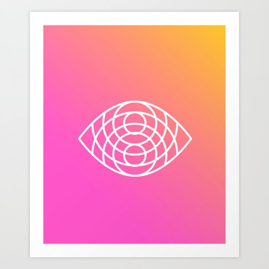 Geometry Art Print