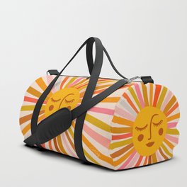 Sunshine – Retro Ochre Palette Duffle Bag
