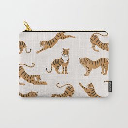 Tiger Print Carry-All Pouch