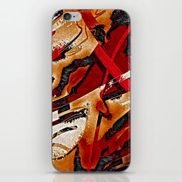 River rampage abstract iPhone Skin