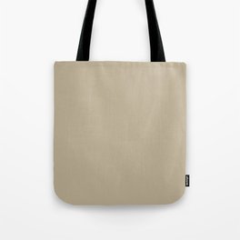 Colors of Autumn Taupe Brown Solid Color Tote Bag
