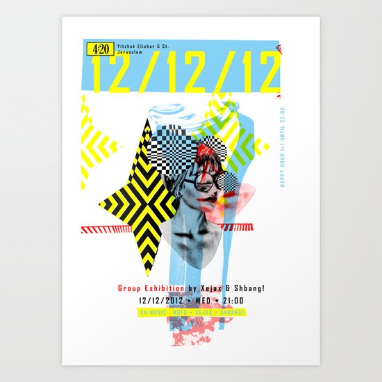 121212 ANALOG zine Art Print