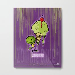 Zombie Green - ABV Collection Metal Print | Graphic Design, Illustration, Funny 