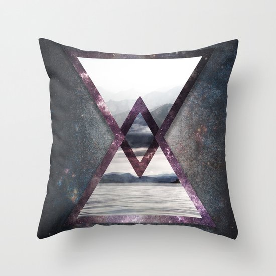 Irregular Galaxy Throw Pillow