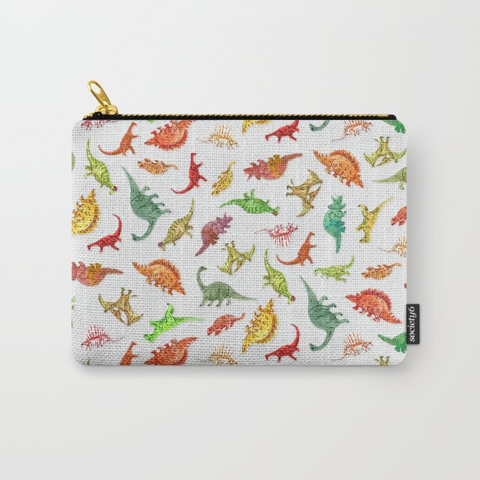 Dinosaur Party Pattern Carry-All Pouch