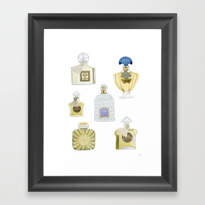 Guerlain Fragrances Framed Art Print