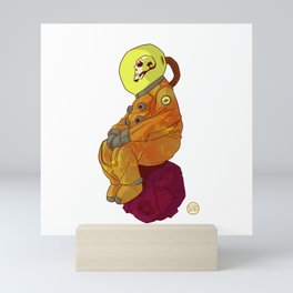 Sad Asteroid Mini Art Print
