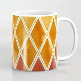 Autumn colors and  gold texture Coffee Mug