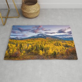 Chasing The Gold Rug | Aspens, Sunset, Colorado, Colorfulcolorado, Digital, Landscape, Autumn, Color, Photo, Crestedbutt 