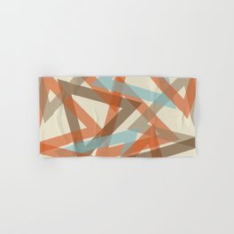 Scattered Triangles Hand & Bath Towel