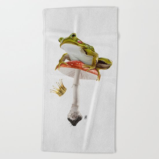 Kiss (wordless) Beach Towel