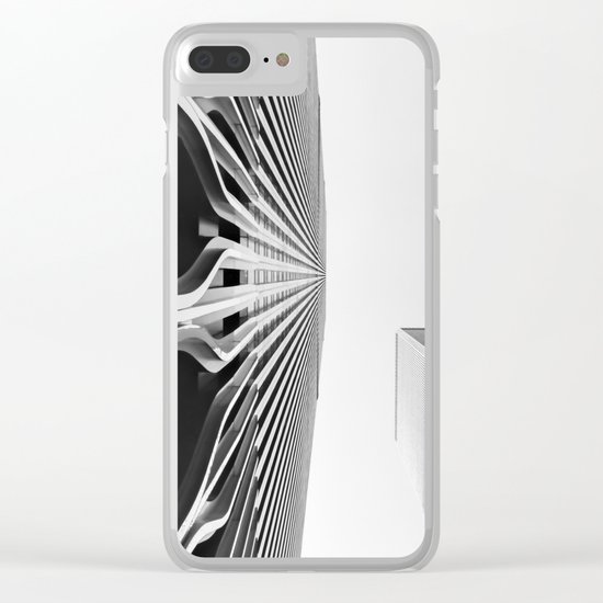 World Up Clear iPhone Case