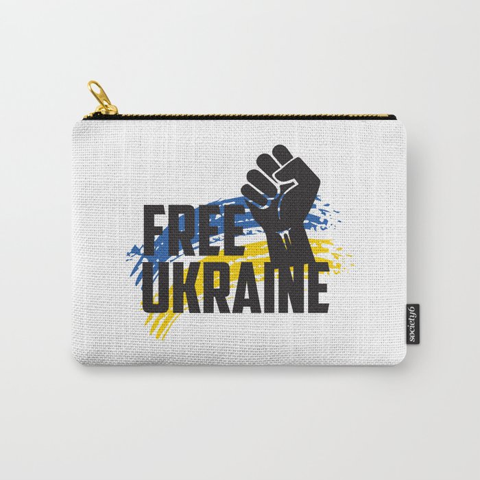 Free Ukraine Carry-All Pouch