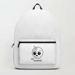 The Uniskull Backpack | Awesom, Skull, Vector, Digital, Horn, Graphicdesign, Popart, Unicorn, Cool, Uniskull 