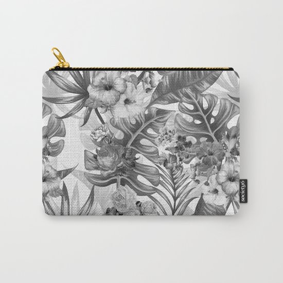Palm Pattern Carry-All Pouch