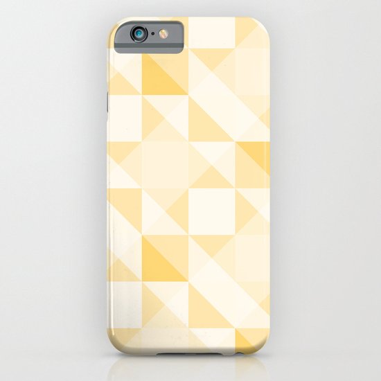All Yellow Triangle Pattern iPhone & iPod Case
