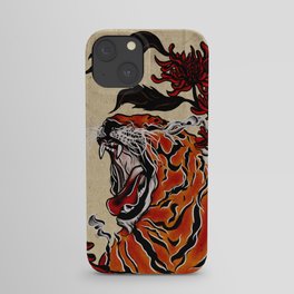 Tiger Ukiyo-e style iPhone Case