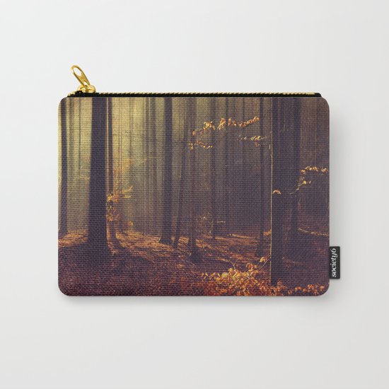 Light Hunters - Abstract orest in Sunlight Carry-All Pouch