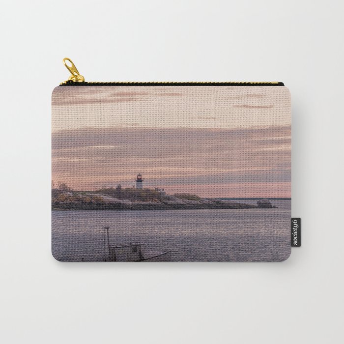 Ten pound Island Lighthouse sunset Carry-All Pouch
