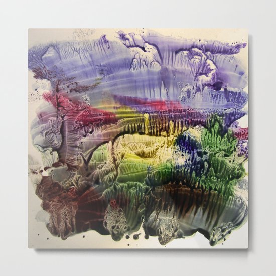 abstract composition 3 Metal Print